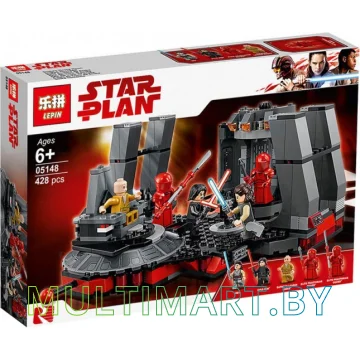 Конструктор Lepin 05148 Тронный зал Сноука (412 детали)